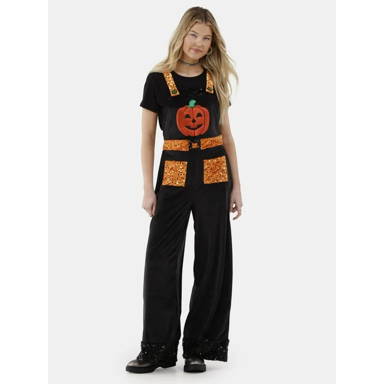 No Boundaries Cosplay Halloween Jumpsuit, Women’s - Walmart.com | Walmart (US)