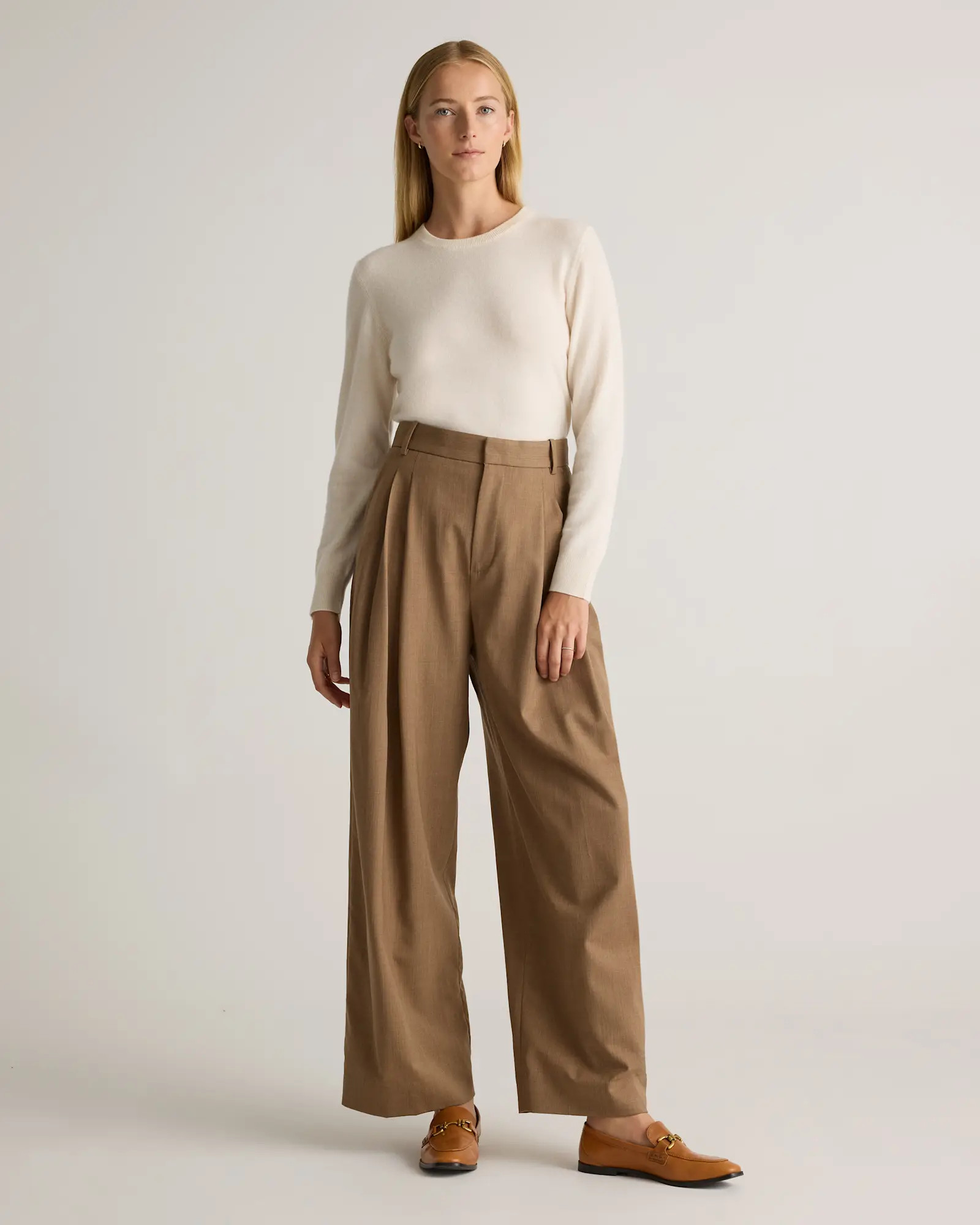 Mongolian Cashmere Crewneck Sweater | Quince