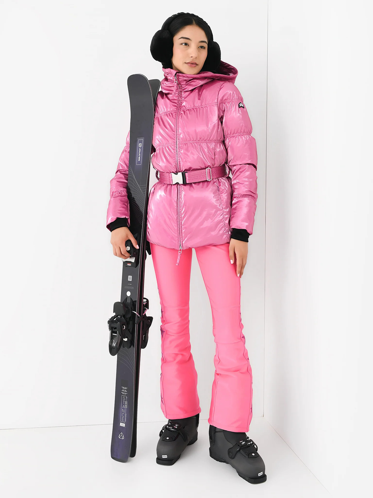 Jet Set Women's Chamonix Belted Glam Jacket | Saint Bernard