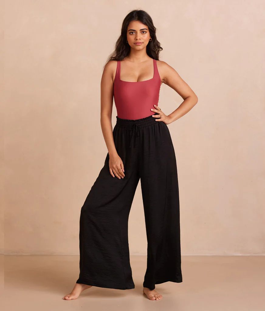 The Silky Luxe Palazzo Pants with Ties 
            | 
              
              
            ... | SummerSalt