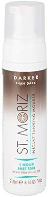 St. Moriz Darker Than Dark Instant Tanning Mousse, 200 ml | Amazon (US)