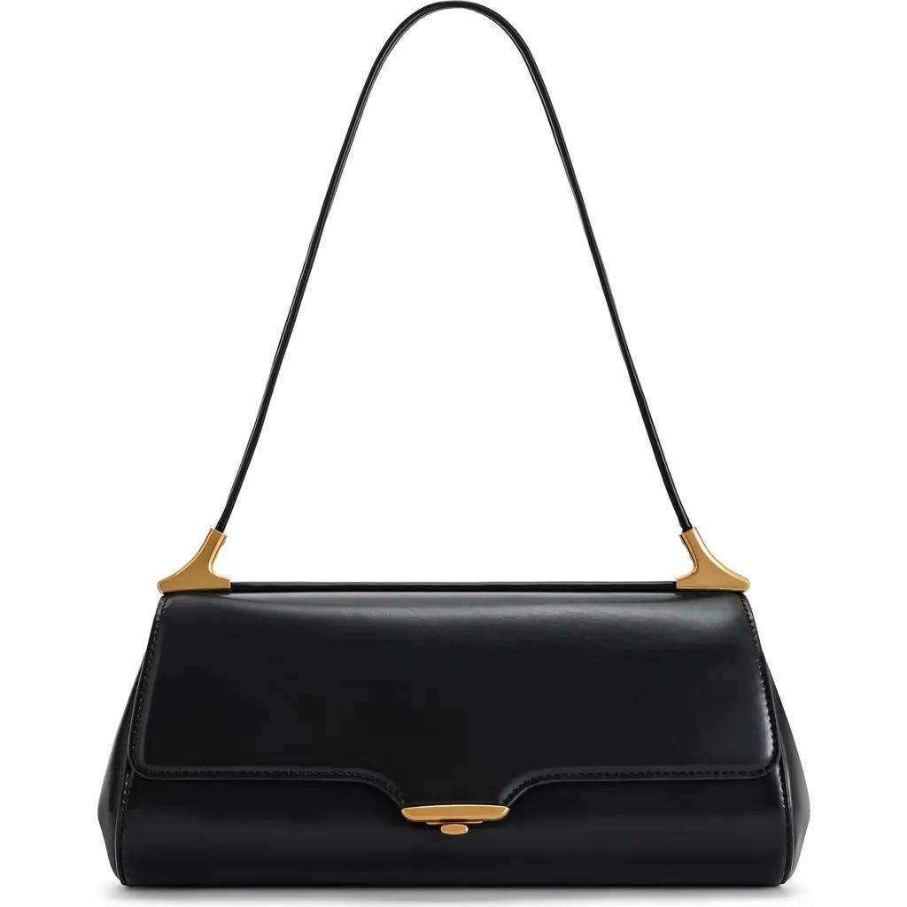 JW PEI Eloise Faux Leather Shoulder Bag in Black at Nordstrom | Nordstrom