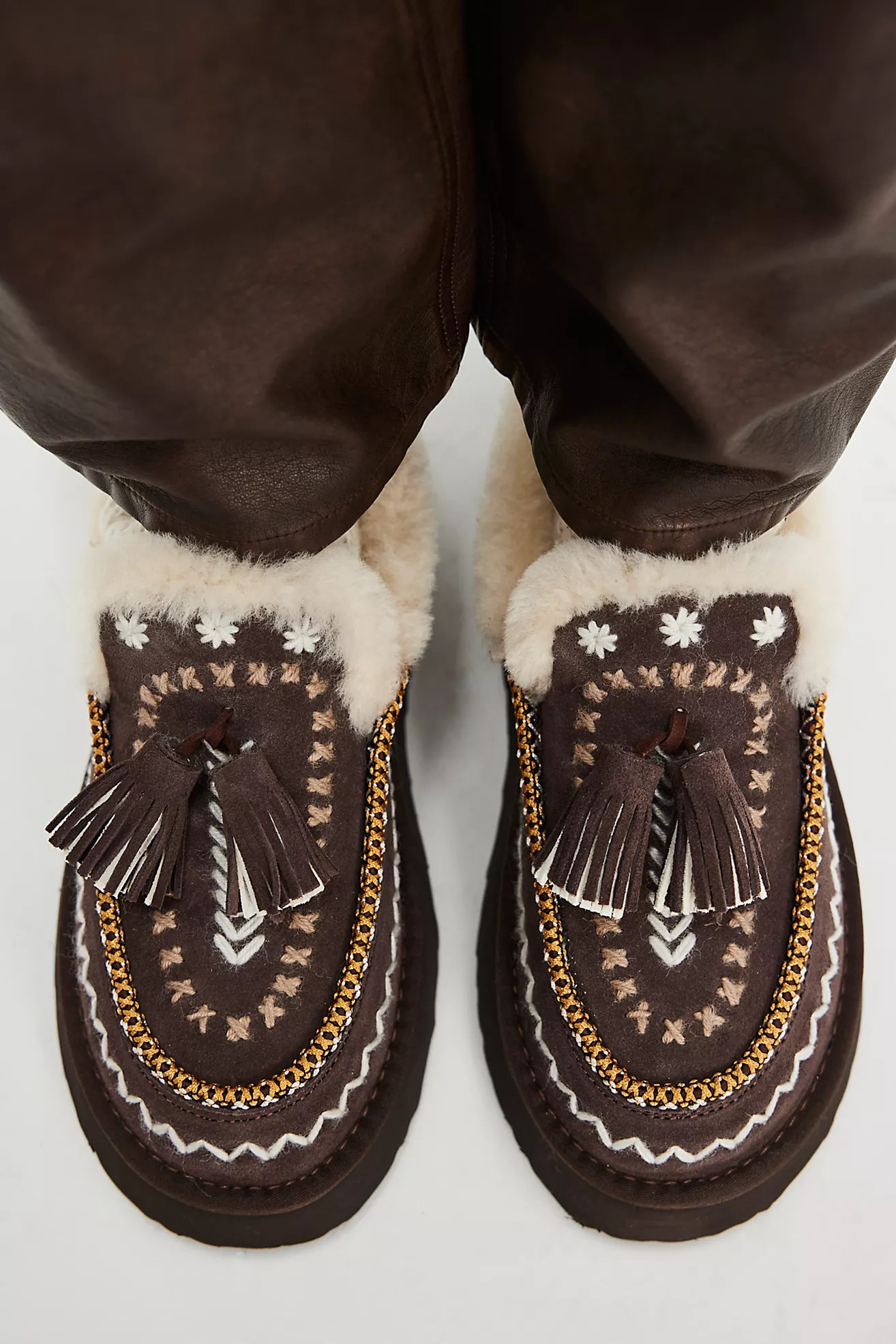 Nordic Shearling Slip-Ons | Free People (Global - UK&FR Excluded)