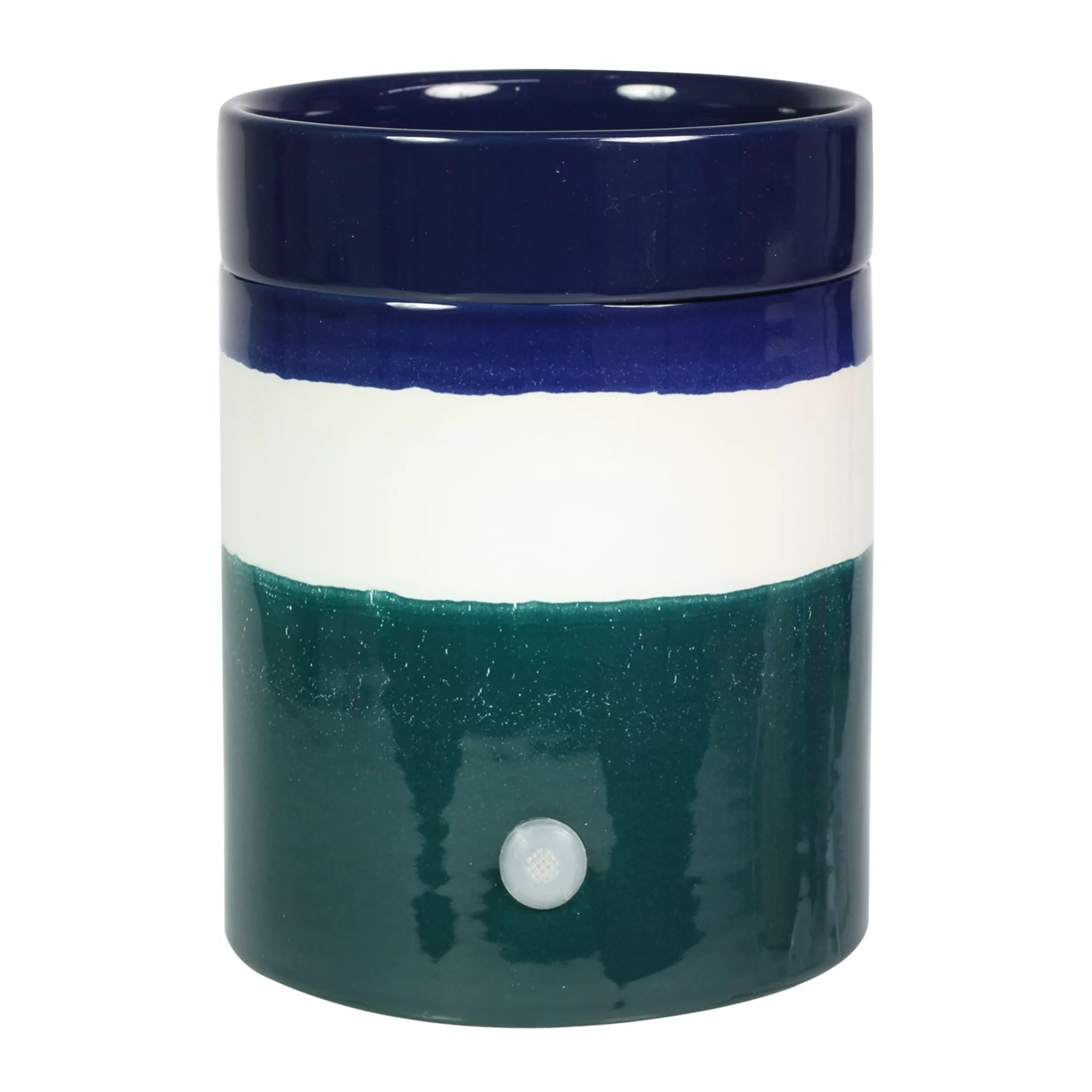 Mainstays Electric Blue Teal Ceramic Wax Warmer, Single Pack | Walmart (US)