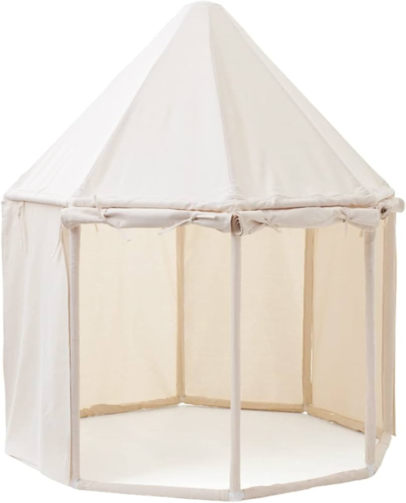 Wonder Space Large Minimal Indian Playhouse Kids Play Tent - Sturdy Durable Thick PVC Natural Can... | Amazon (US)