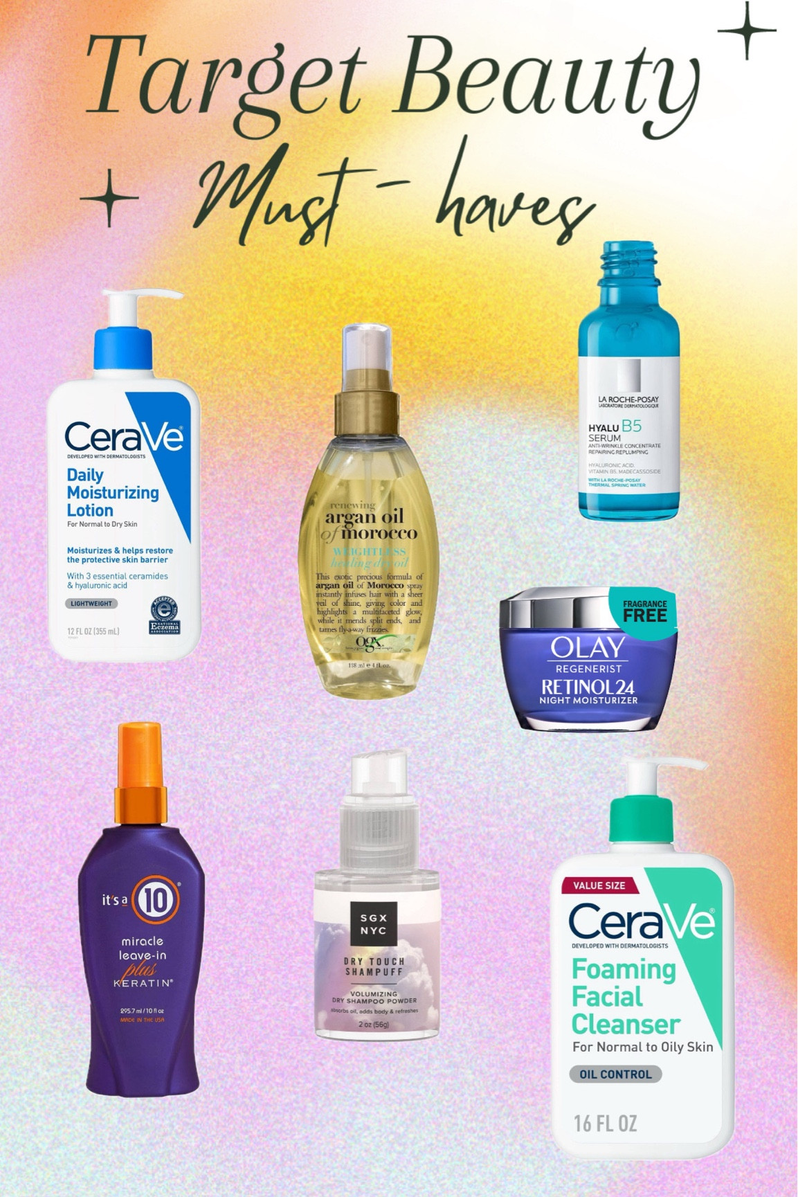 Beauty essentials! I use these skin care & hair care products daily! 

#LTKHome #LTKBeauty #LTKFindsUnder50