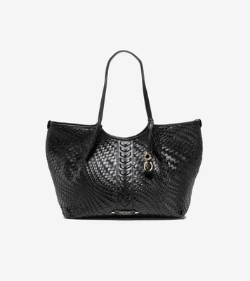 Women's Isabella Slouchy Woven Tote Bag | Cole Haan (US)