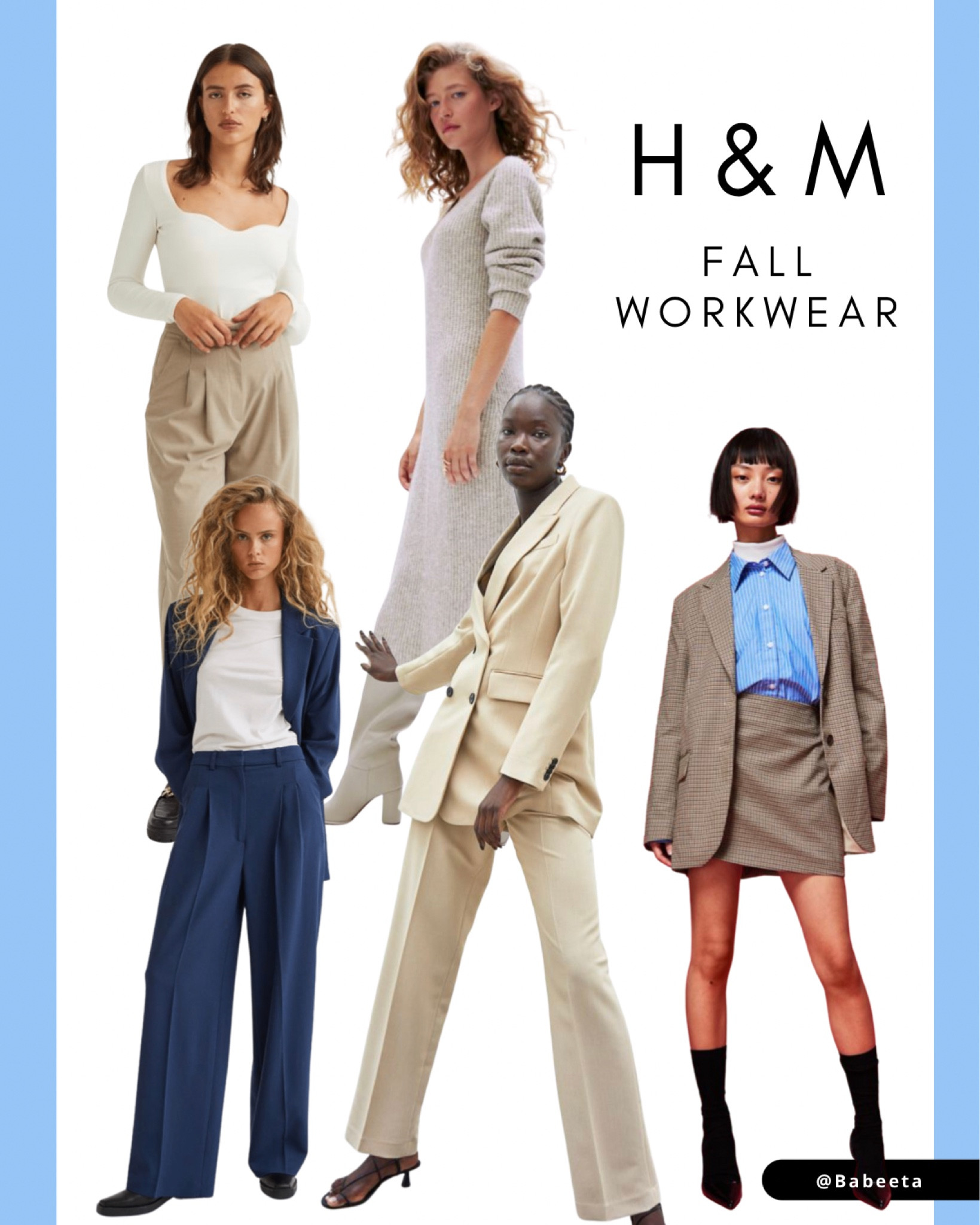H&M fall workwear 
H&M business casual outfits 
Sweater dress
Wide leg pant
Double breasted blazer
Satin pants
Oxford shirt 
White shirt 
Sequins leggings
Sequin pants 

#LTKworkwear #LTKcurves #LTKunder50