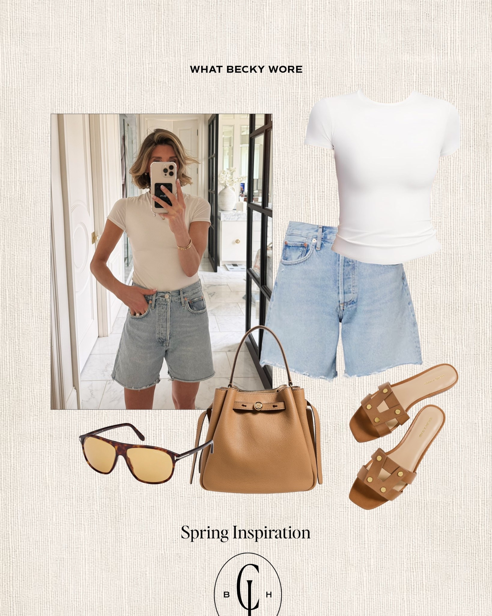 What Becky Wore | styling mom shorts for any busy mom on the go.

#LTKootd