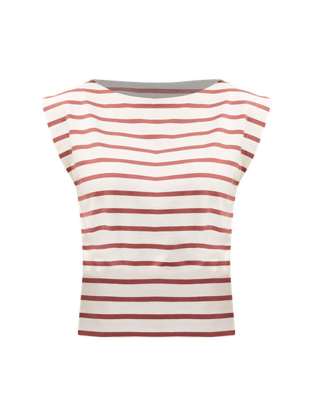 Weekend Collection Striped Boat Neck Top | Ann Taylor