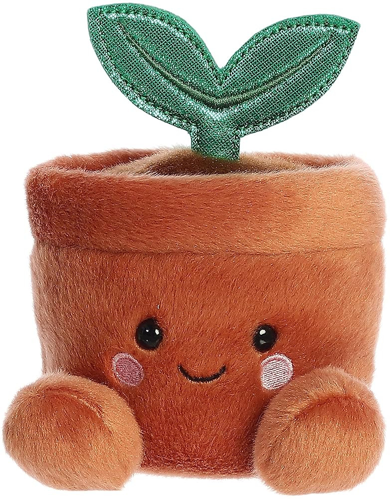 Aurora® Adorable Palm Pals™ Terra Potted Plant™ Stuffed Animal - Pocket-Sized Play - Collect... | Amazon (US)