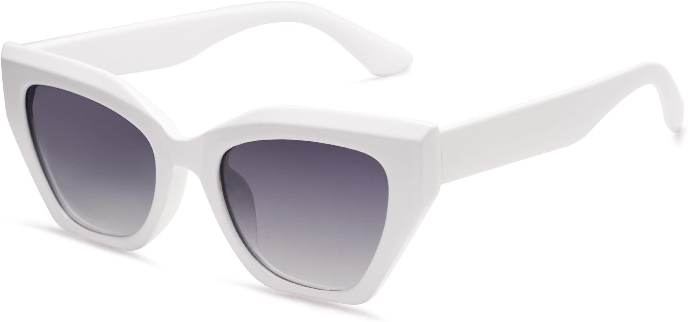 SOJOS Square Cat Eye Polarized Sunglasses for Women Retro Classic Vintage Trendy Cateye Shades Su... | Amazon (US)