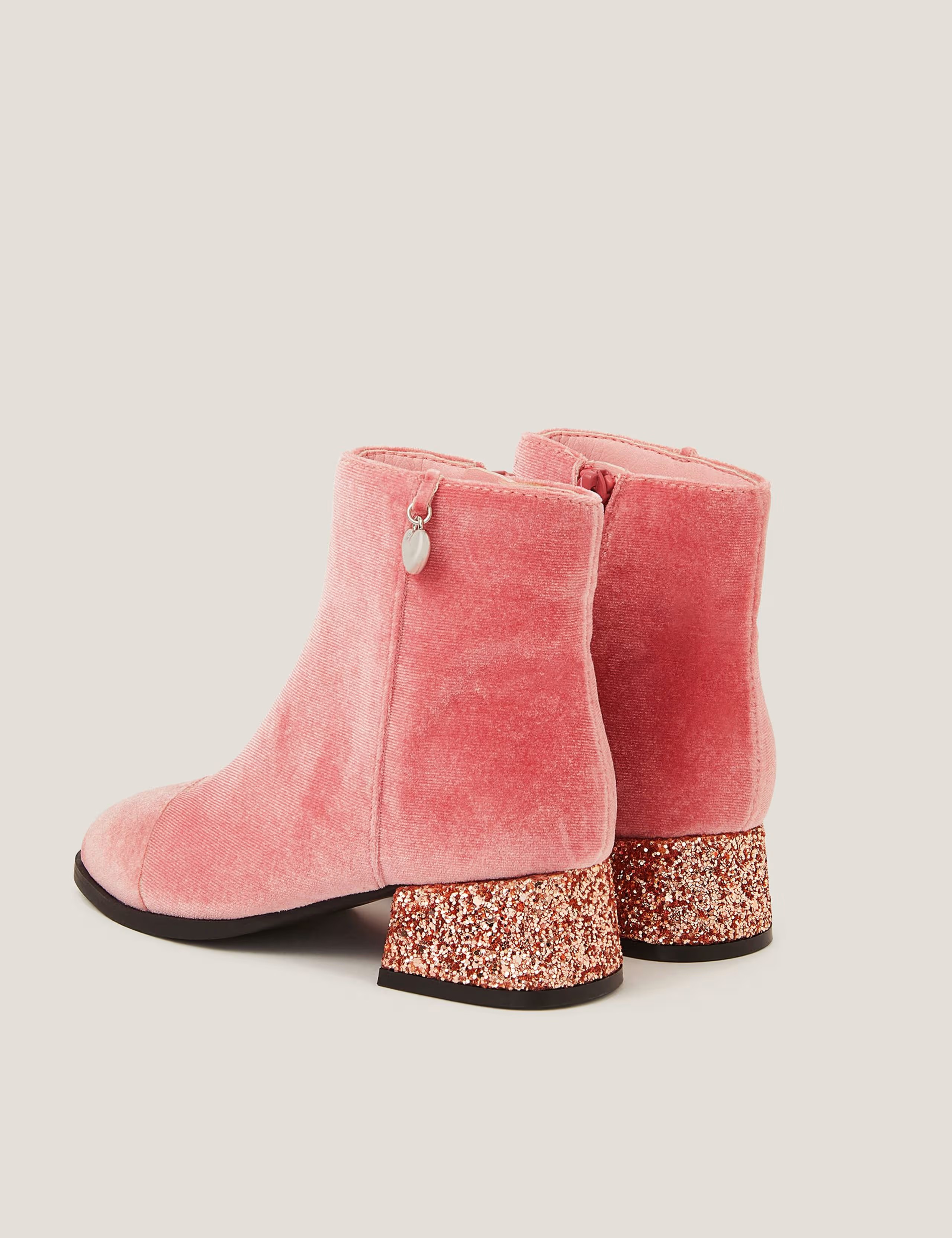 Kids' Velvet Glitter Boots (10 Small - 3 Large) | Marks & Spencer (UK)