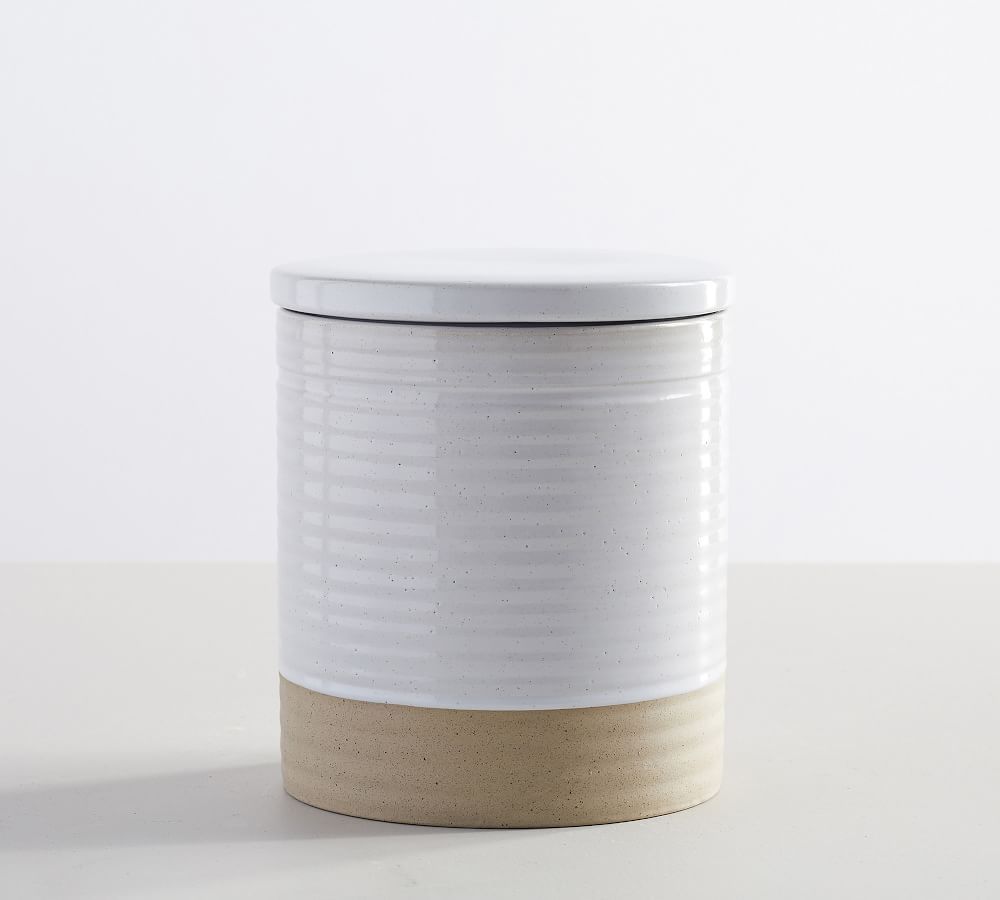 Quinn Stoneware Canister, Large | Pottery Barn (US)