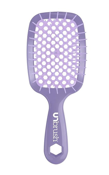 FHI HEAT UNbrush Wet & Dry Vented Detangling Hair Brush, Lavender Dark Purple | Amazon (US)