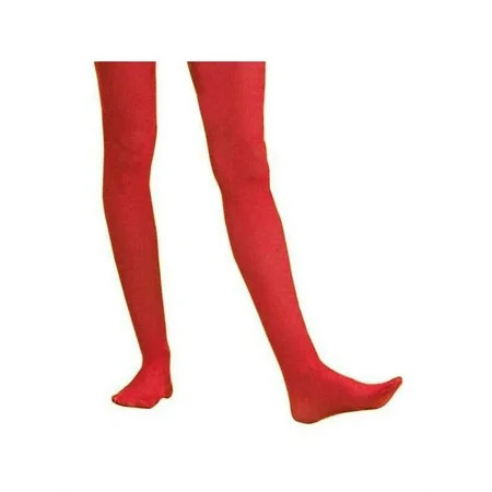 Adult Solid Red Nylon Tights | Walmart (US)