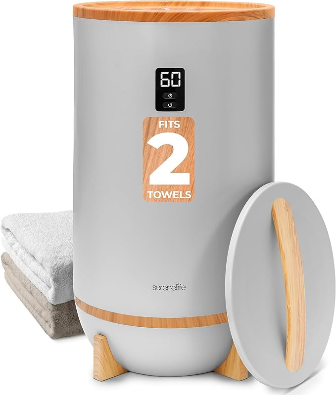 SereneLife Towel Warmer Bucket, Towel/Blanket Warmer, Towel Warmers for Bathroom and Spa, Luxury ... | Amazon (CA)