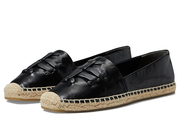 Tory Burch Woven Double T Aline Espadrille | Zappos