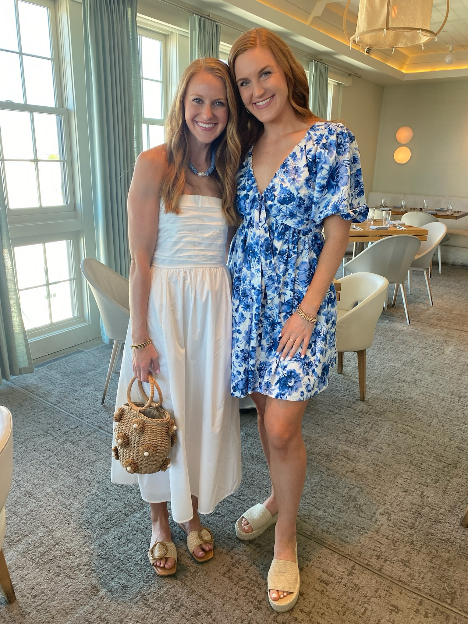 Dresses are sold out, but they’re both poplin dresses from Abercrombie! Linked a few similar options

#LTKWedding