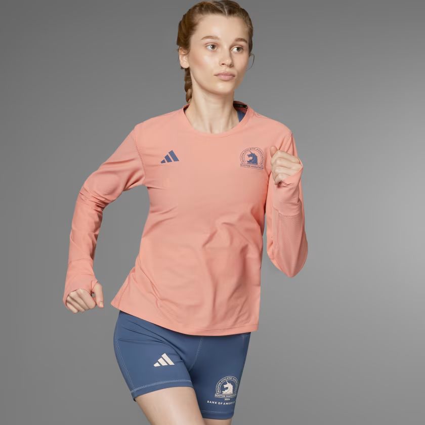 Boston Marathon® 2024 Own the Run Long Sleeve Tee | adidas (US)