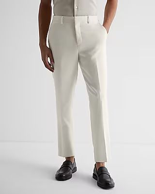 Slim White Suit Pants White Men's W28 L30 | Express