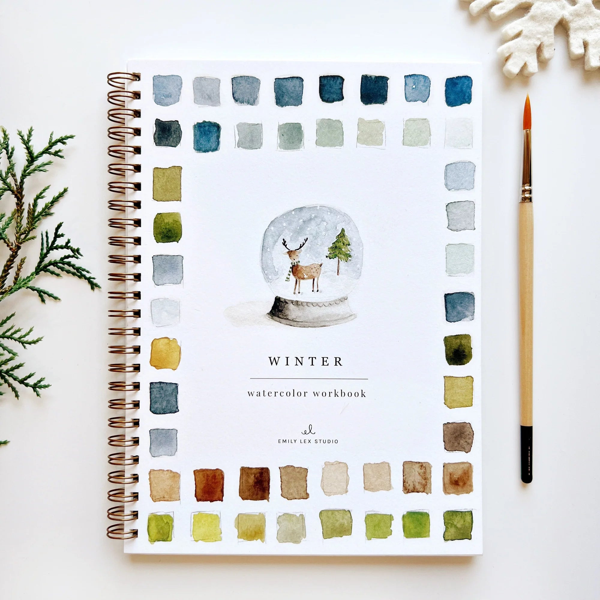 Winter Watercolor Workbook | The Addison West