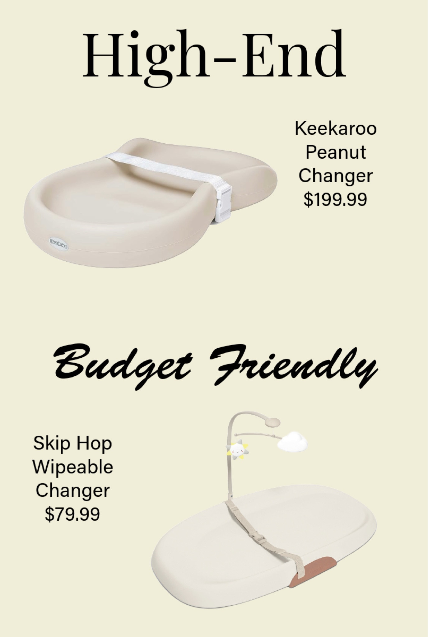 High end versus budget friendly options for baby 

#LTKfamily #LTKFind #LTKbaby