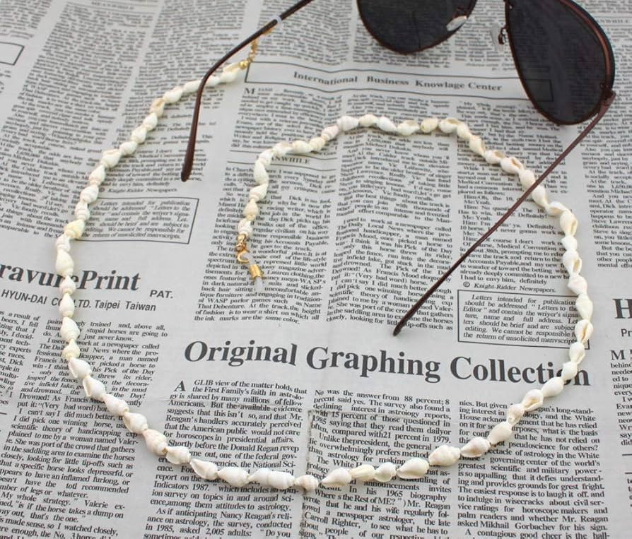 Eyeglass Chains for Women Beaded Reading Glasses Cords Sunglasses Holder String Holder Strap Lany... | Amazon (US)