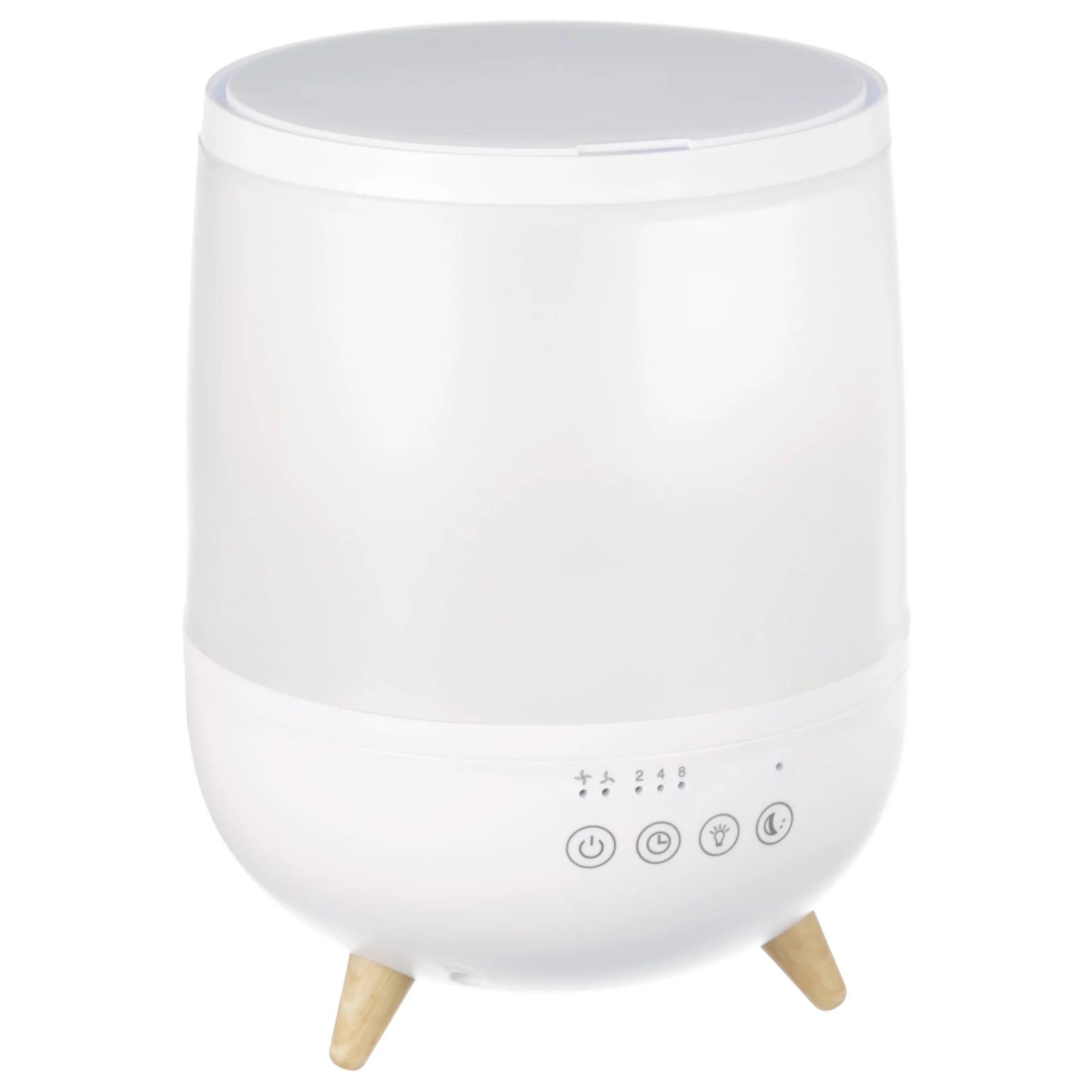 Equate Ultrasonic Humidifier, Diffuser, Cool Mist, Visible Mist, Filter-Free, 0.5 Gallon, White a... | Walmart (US)