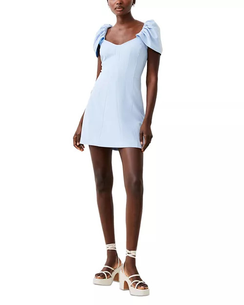 Whisper Puffed Shoulder Dress | Bloomingdale's (US)