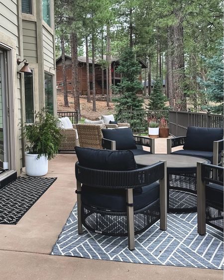 Outdoor patio furniture
Affordable yet feels and looks designer 
Outdoor couch set, conversational set, outdoor area rugs, viral planters
All Walmart

#LTKhome #LTKstyletip #LTKSeasonal