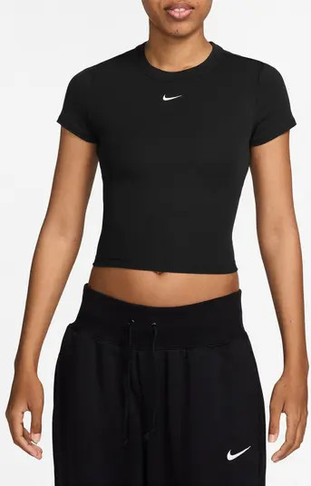 Nike Sportswear Chill Rib Top | Nordstrom | Nordstrom