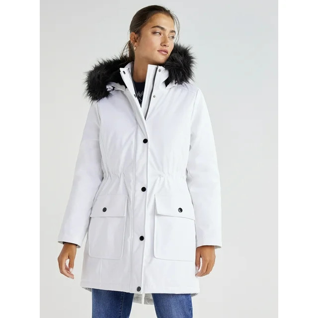 Time and Tru Women's Heavyweight Anorak Jacket, Sizes XS-3X | Walmart (US)