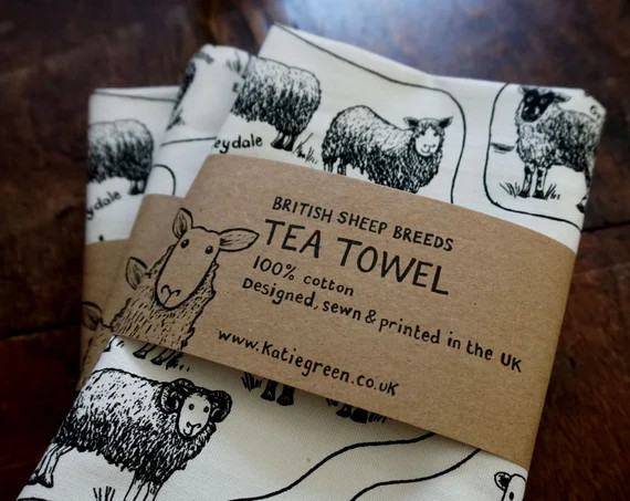 Tea Towel  British Sheep Breeds | Etsy | Etsy (US)