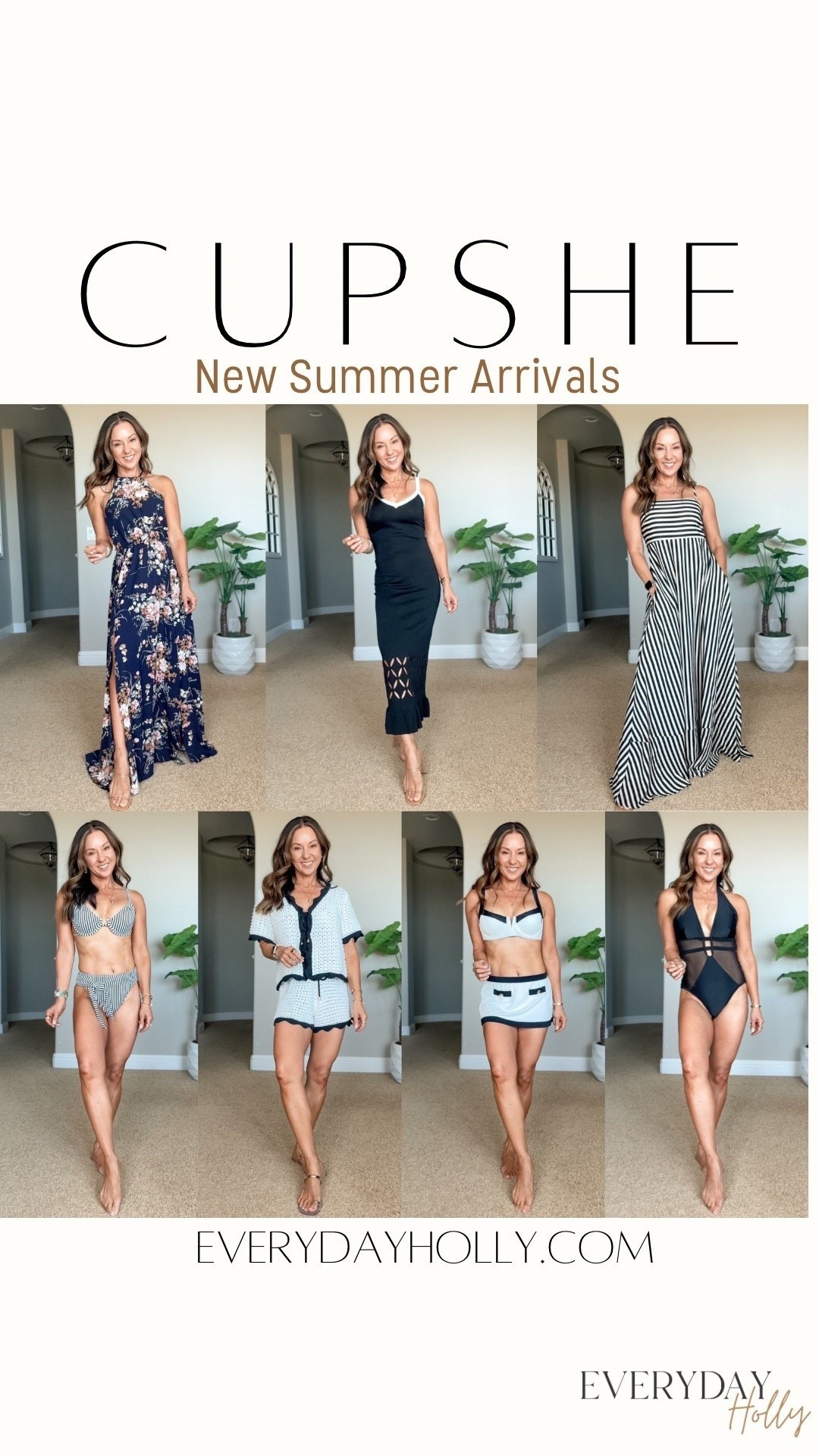 Use code HOLLY for 15% off $65+ or 20% off $109+ at @Cupshe!

For reference: I’m 5’1”, 107 lbs – all unaltered & true to size!
Dresses size XS
Swimsuits size Small


Cupshe  summer fashion  swimwear  summer finds  Cupshe finds  new arrivals  women’s outfit  EverydayHolly



#LTKPetite #LTKSeasonal #LTKStyleTip