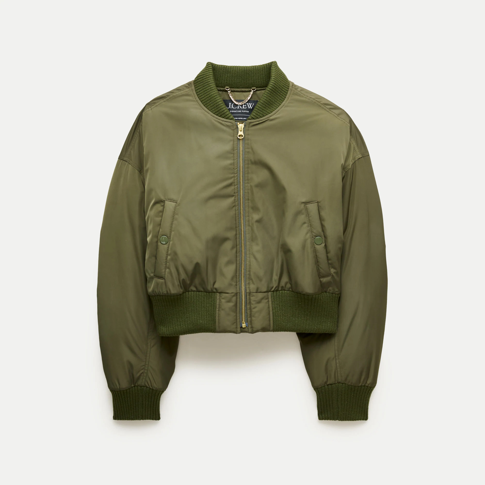 Puffer bomber jacket with PrimaLoft® | J. Crew US