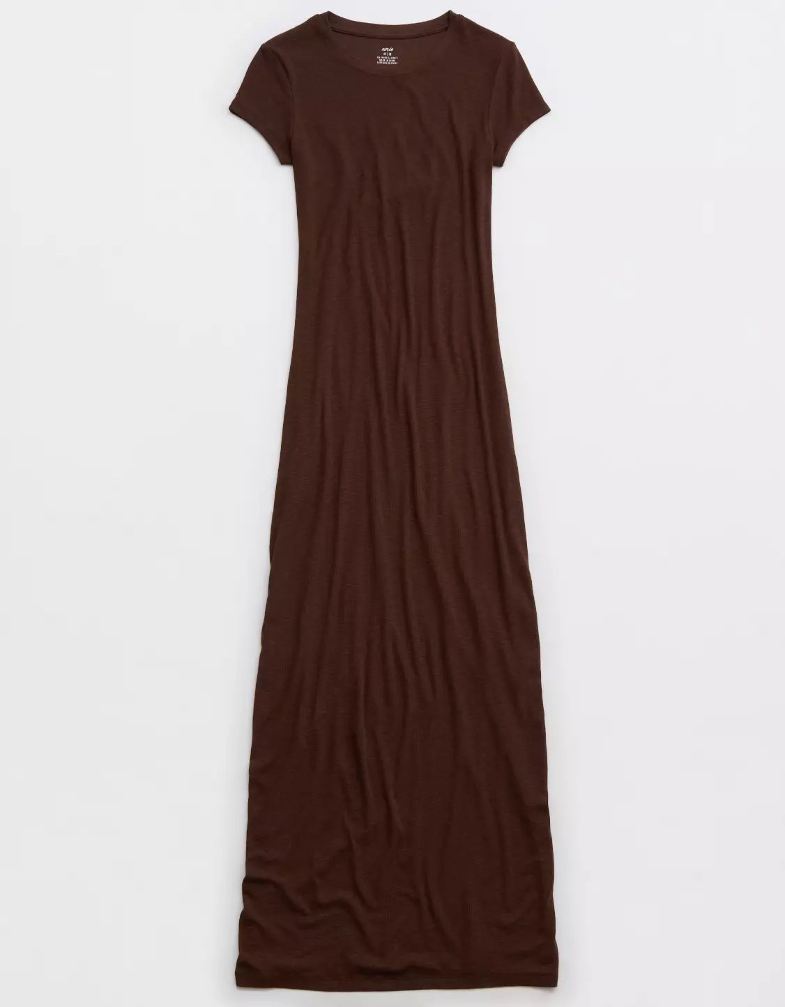 Aerie Short Sleeve Bodycon Maxi Dress | American Eagle Outfitters (US & CA)