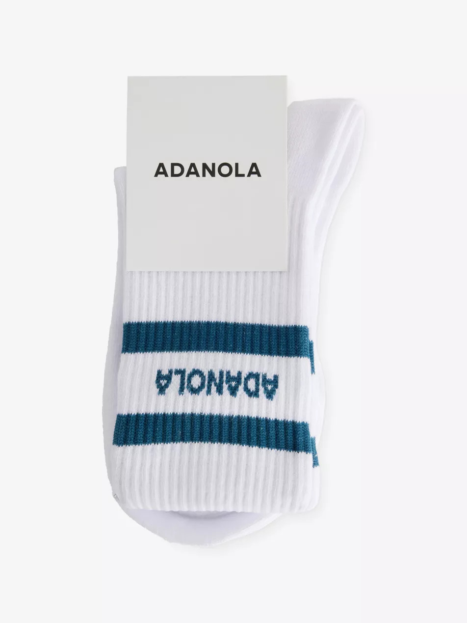 Sports Stripe Cotton-Blend Socks | Selfridges