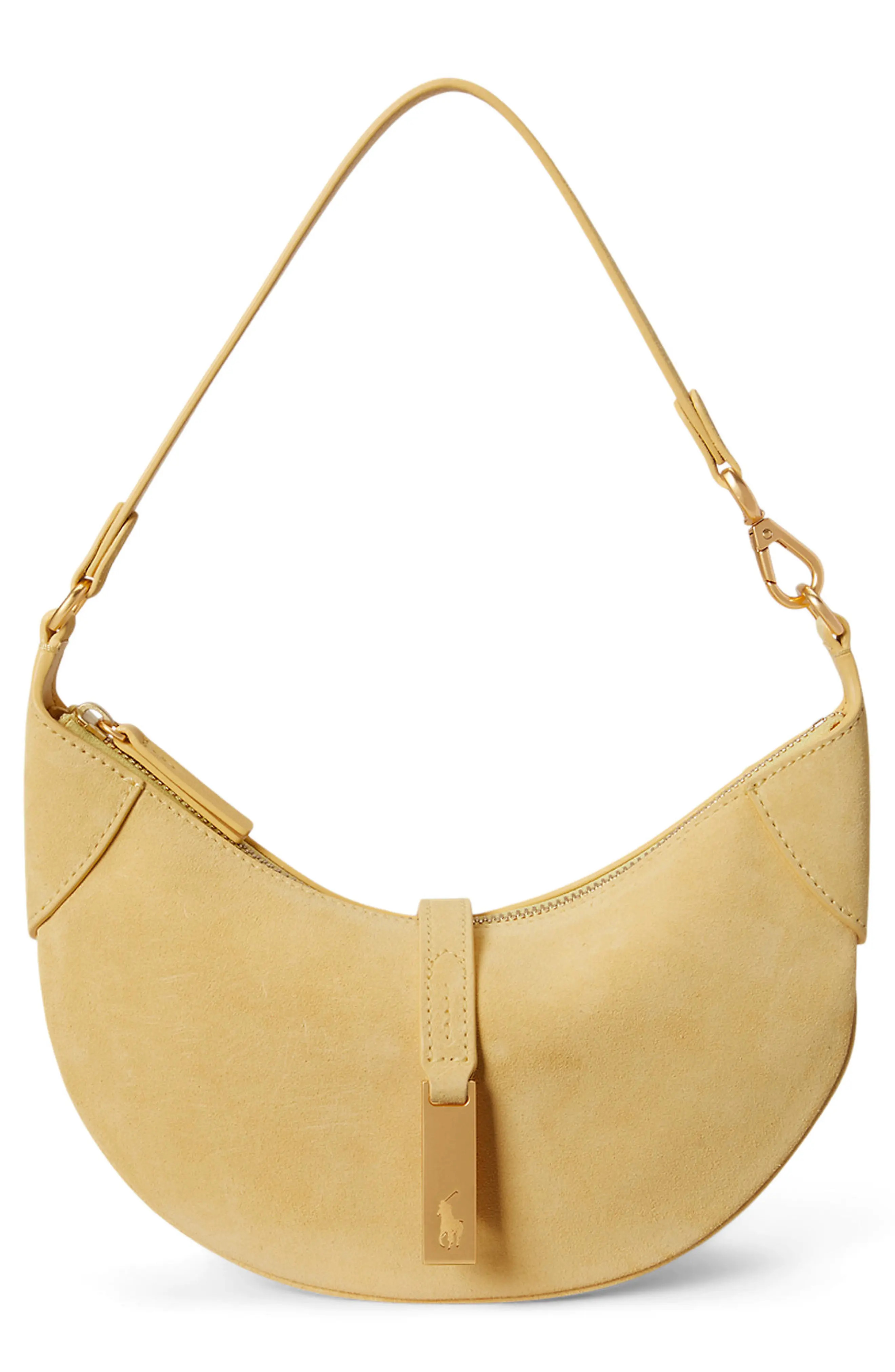 Mini Polo ID Suede Shoulder Bag (Women) | Nordstrom | Nordstrom