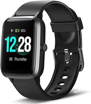 LETSCOM Smart Watch Fitness Tracker Heart Rate Monitor Step Calorie Counter Sleep Monitor Music C... | Amazon (US)