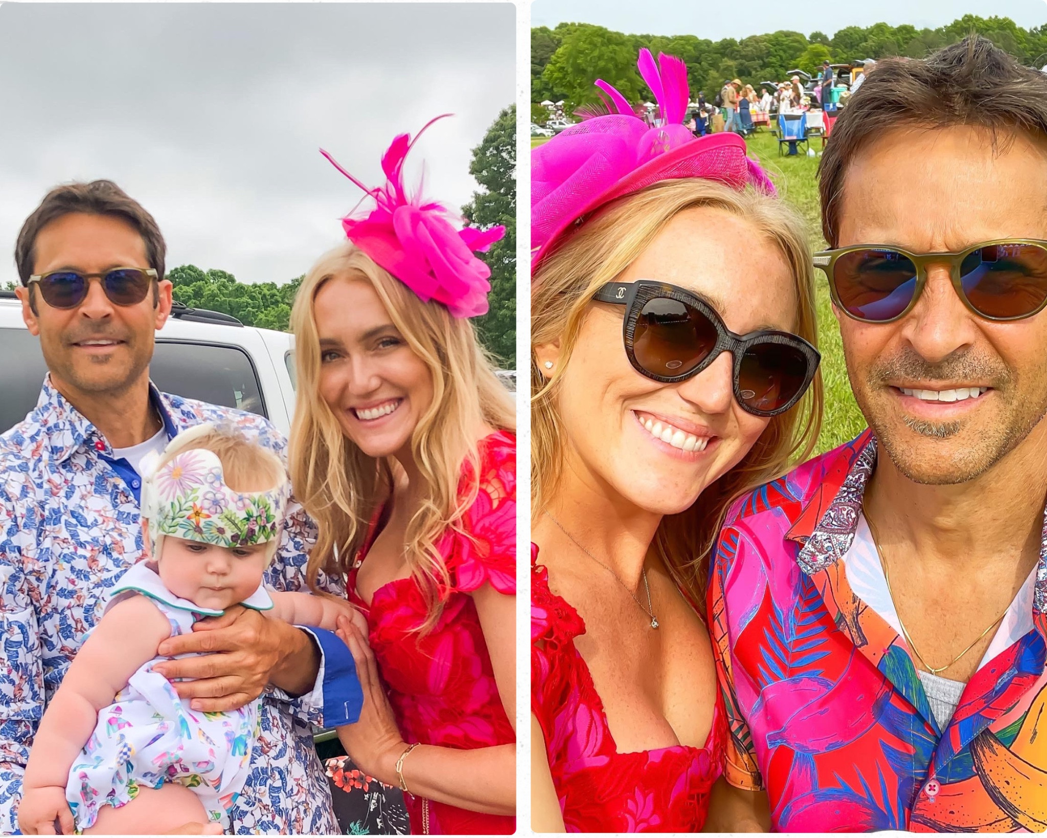 Derby Time 🐎🐎🐎

Perfect derby or wedding guest dress this spring! I got so many compliments & it’s now on sale at Saks! Fuchsia pink is officially my new favorite color 💕

Baby smocked dress was the hit of the show! It’s from Smockingbird.com called Jockey Silks Triple Crown Dress  💕

I bought these Chanel sunnies like 6 years ago at Solstice so I tagged similar options! 


Smocked dress • derby outfits • family derby time • fascinator • horse race • wedding guest dress 

#weddingguest #derbydress #derbyoutfits #springdress #summerdress #dress #saks #sakssale

#LTKwedding #LTKstyletip #LTKfamily