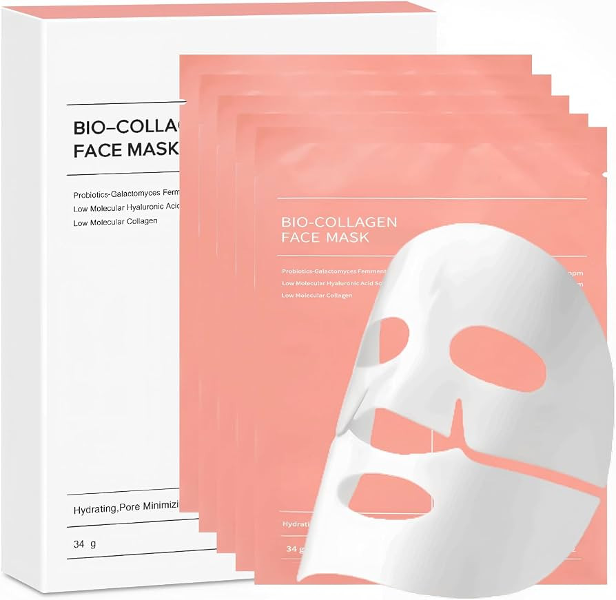 YZ&YL Bio Collagen Real Deep Mask, Collagen Mask Overnight, Collagen Face Mask for Radiant Glass ... | Amazon (UK)