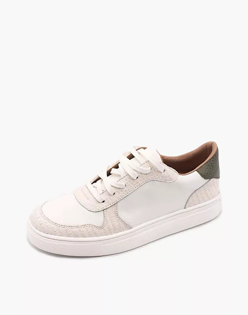 KAANAS Baru Contrast Leather Lace-Up Sneaker | Madewell