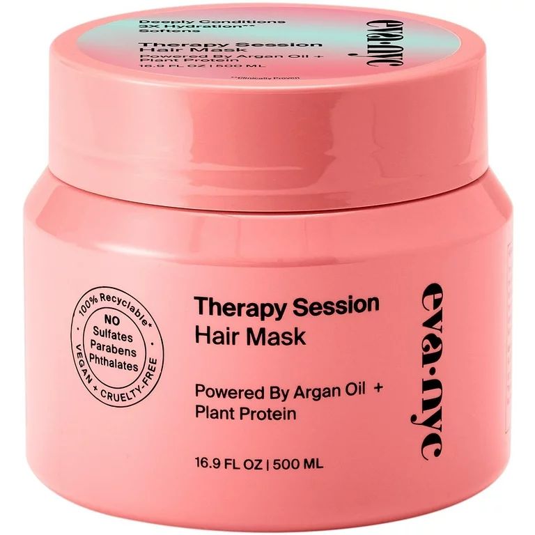 Eva NYC Therapy Session Hair Mask, 16.9 fl oz | Walmart (US)