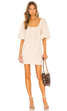 LPA Shailene Dress in Beige from Revolve.com | Revolve Clothing (Global)