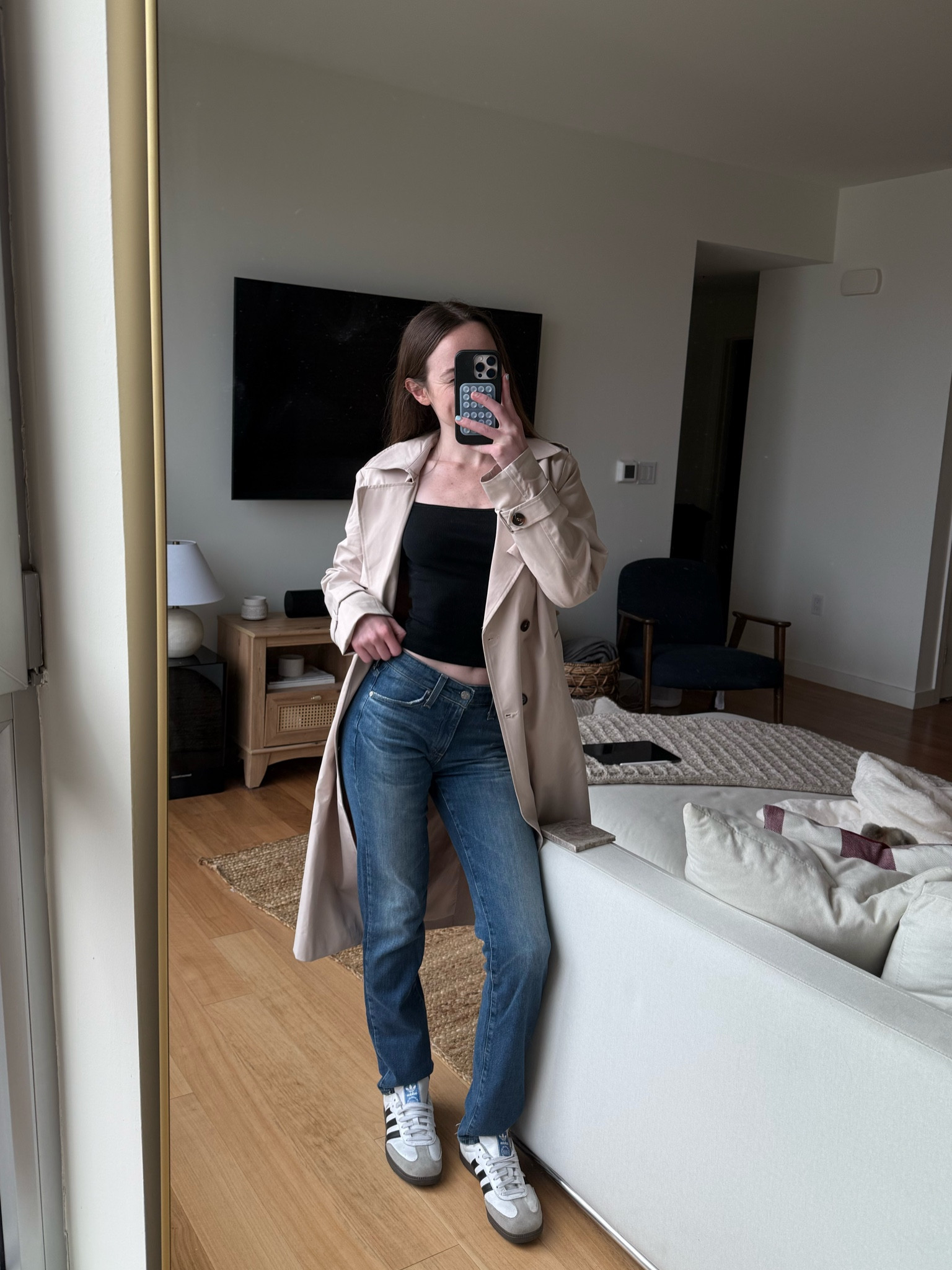 casual happy hour fit 👟👖 #happyhouroutfit #casualstyle

#LTKStyleTip #LTKPetite #LTKSpring