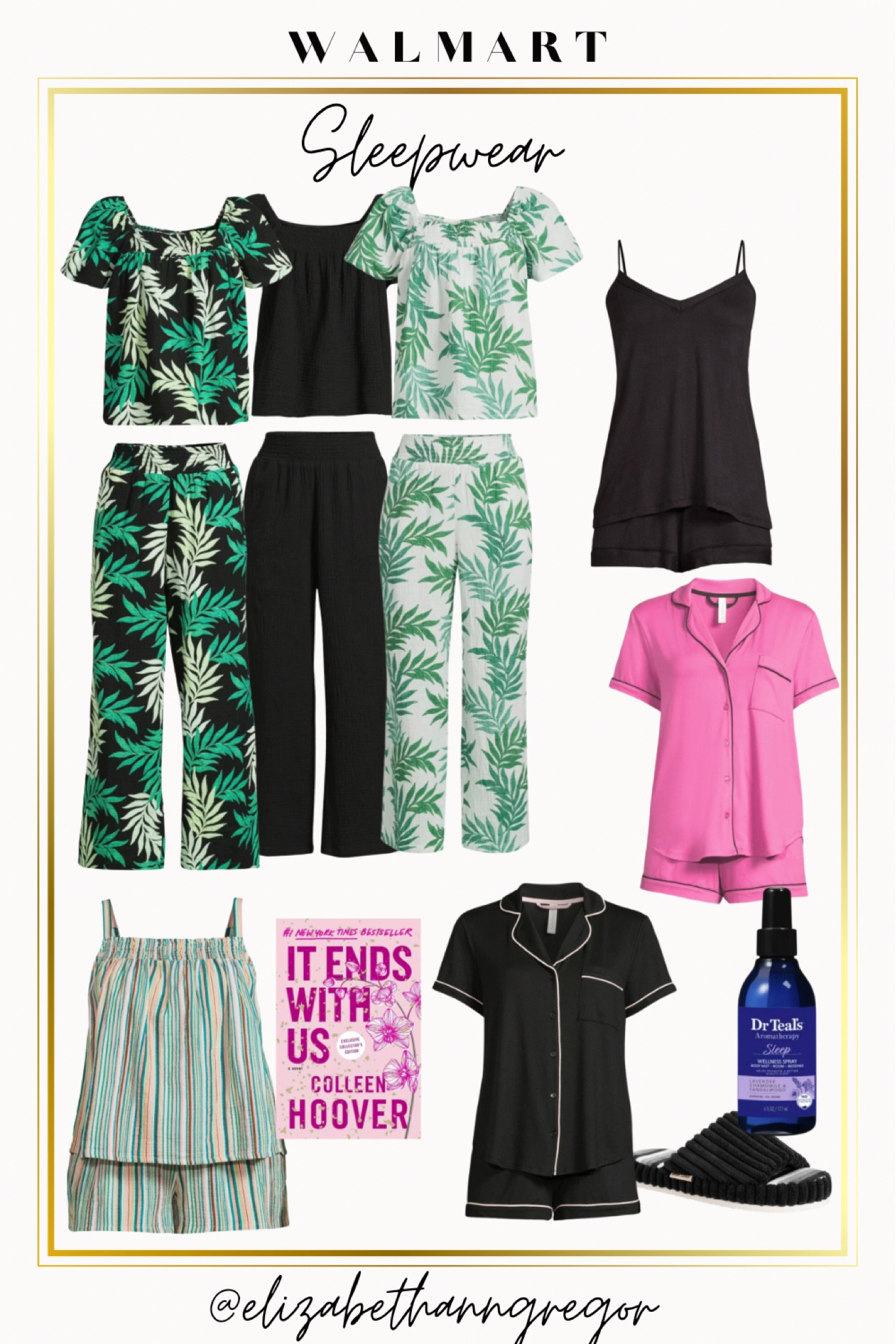 Going to bed is always more exciting in cute pajamas! Walmart has some cute and affordable pajamas, some are separates and some are sold as a set! 
Sleepwear, pajamas, loungewear

#LTKstyletip #LTKcurves #LTKunder50
