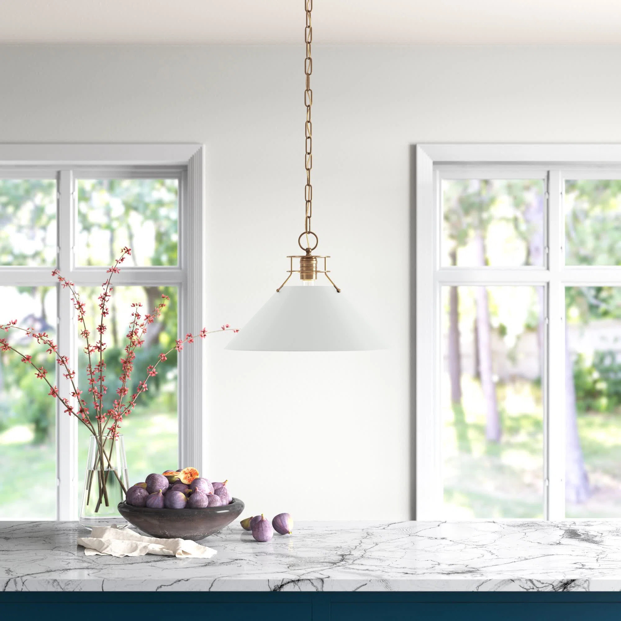 Mercury Row® Rodarte 1 - Light Single Cone Pendant & Reviews | Wayfair | Wayfair North America