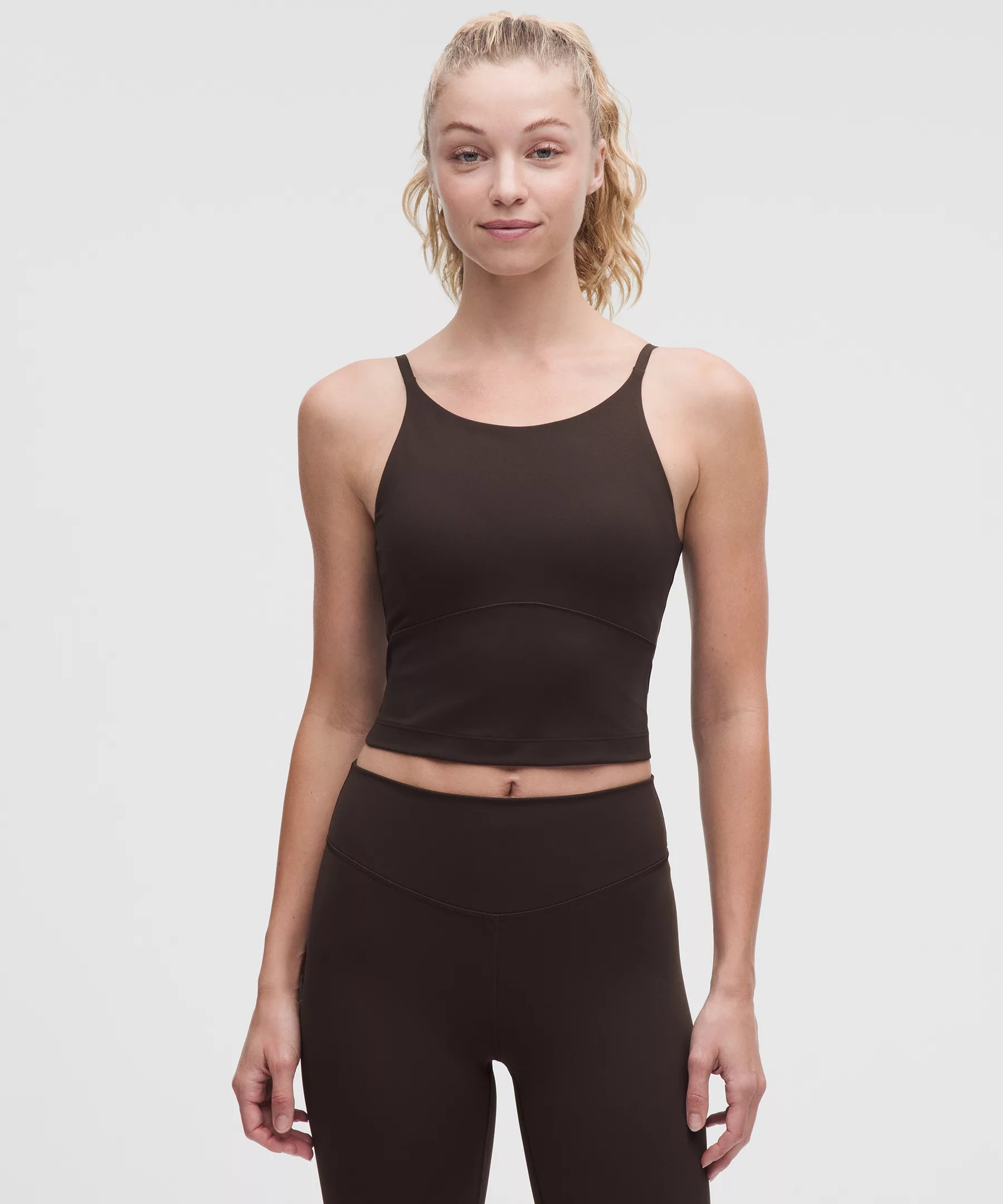 Wunder Under Cropped Tank Top | Lululemon (US)