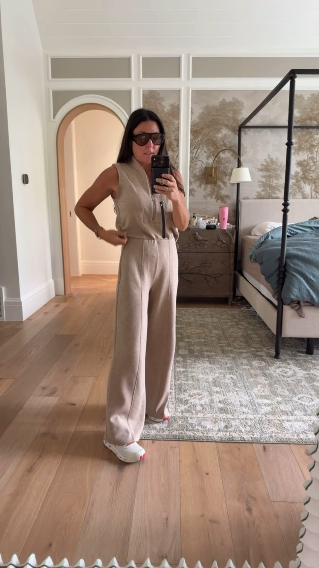 30% off my favorite travel jumpsuit. Layer a jacket over the shoulders. So chic - so comfy
